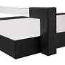 6_Deki Matte Black Mirror Rectangular Tray with Handles more views
