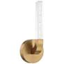 Thumbnail2 of Del Mar 1-Light LED Wall Sconce in Warm Brass by Breegan Jane more views