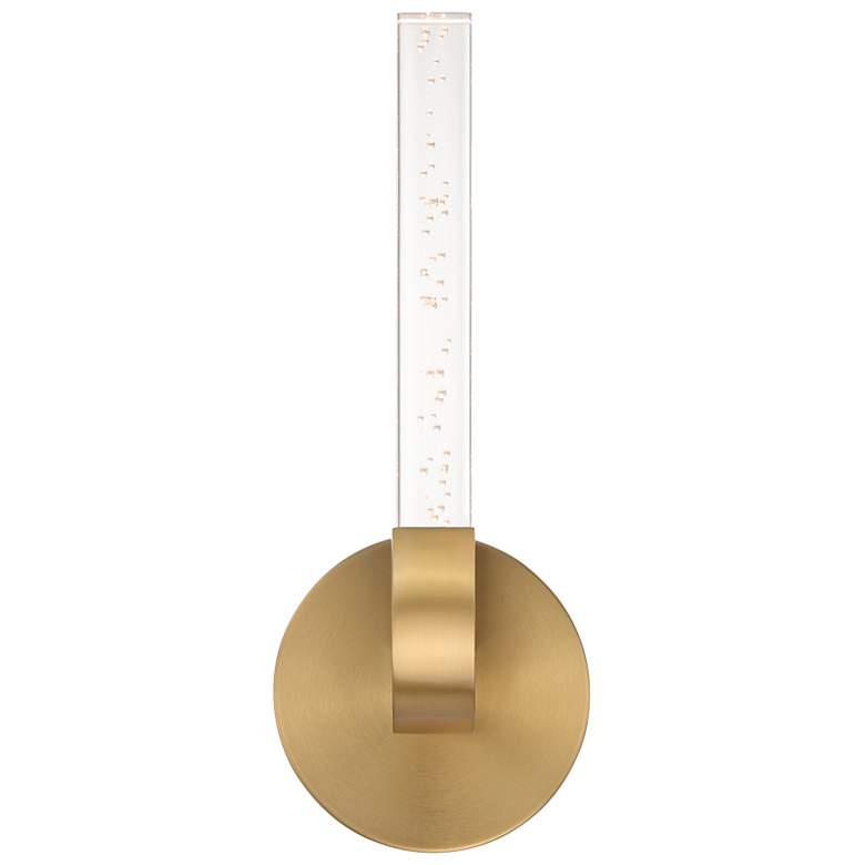 Image 3 Del Mar 1-Light LED Wall Sconce in Warm Brass by Breegan Jane more views
