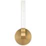 Thumbnail3 of Del Mar 1-Light LED Wall Sconce in Warm Brass by Breegan Jane more views