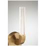 6_Del Mar 1-Light LED Wall Sconce in Warm Brass by Breegan Jane more views