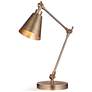 Del Norte 23" Antique Brass Table Lamp