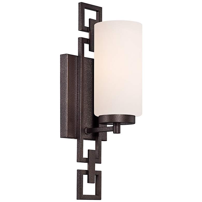 Image 1 Del Ray 5 inch Wide Flemish Bronze Wall Sconce