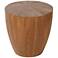 Del Sol 18" Wide Brown Wood End Table