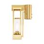 7_Delancey 1 Light Satin Brass Outdoor Post Top Lantern more views