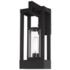 Delancey 15 1/4" High Black Outdoor Lantern Post Light