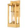 3_Delancey 16" High Satin Brass Outdoor Wall Light