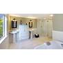 7_Delaney 15" Wide High Matte Black 2-Light Bath Light more views
