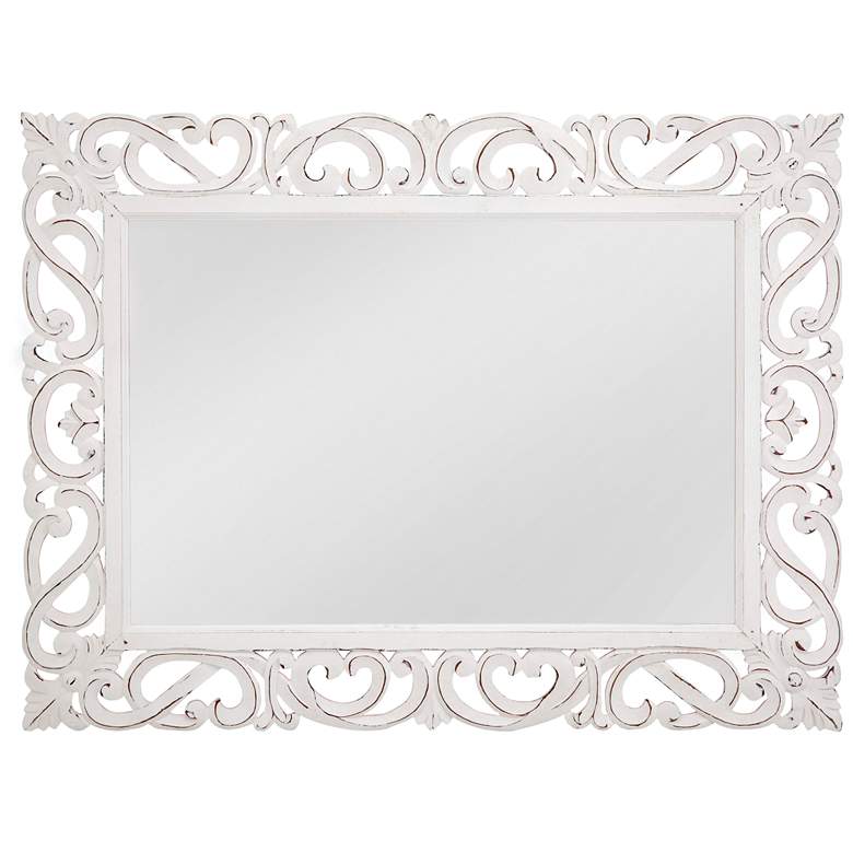 Image 1 Delaney 48"H Transitional Styled Wall Mirror