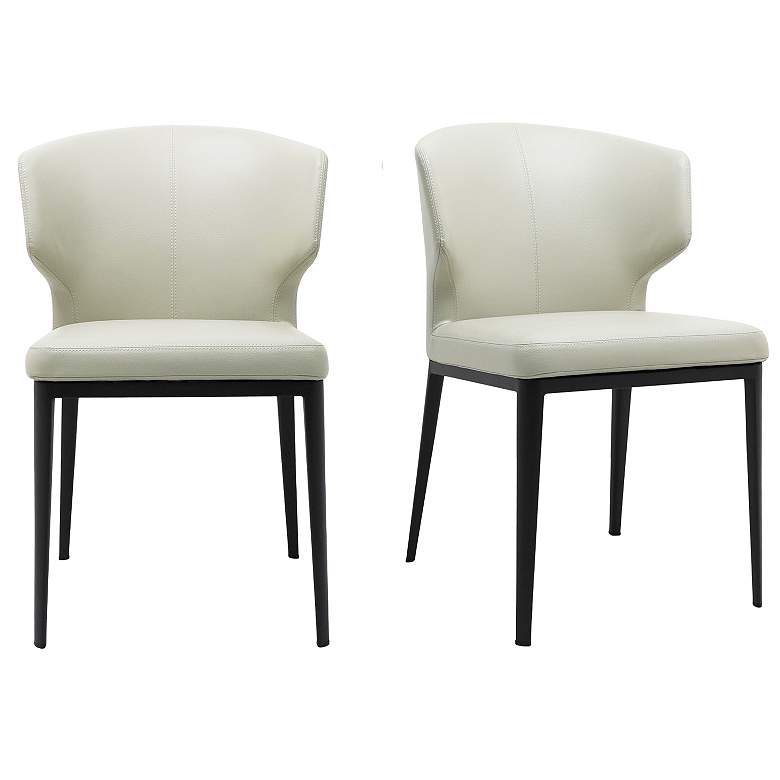 Image 1 Delaney Dining Chair Beige - Set Of Two