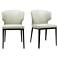Delaney Dining Chair Beige - Set Of Two