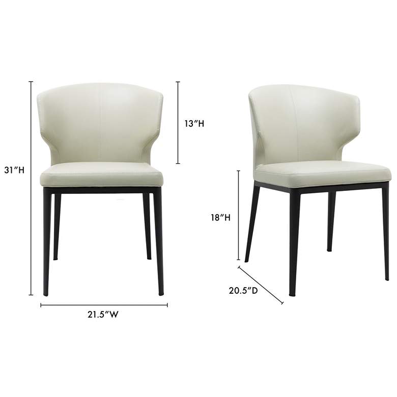 Image 7 Delaney Dining Chair Beige - Set Of Two more views