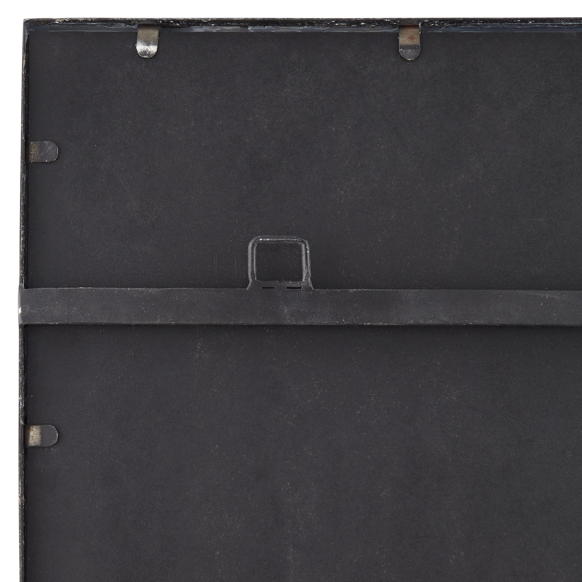 Image 3 Delaney Matte Black 24" x 42" Rectangular Wall Mirrors Set of 2 more views