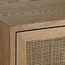 3_Delano 21 3/4" Wide Natural Wood 2-Drawer Cabinet more views