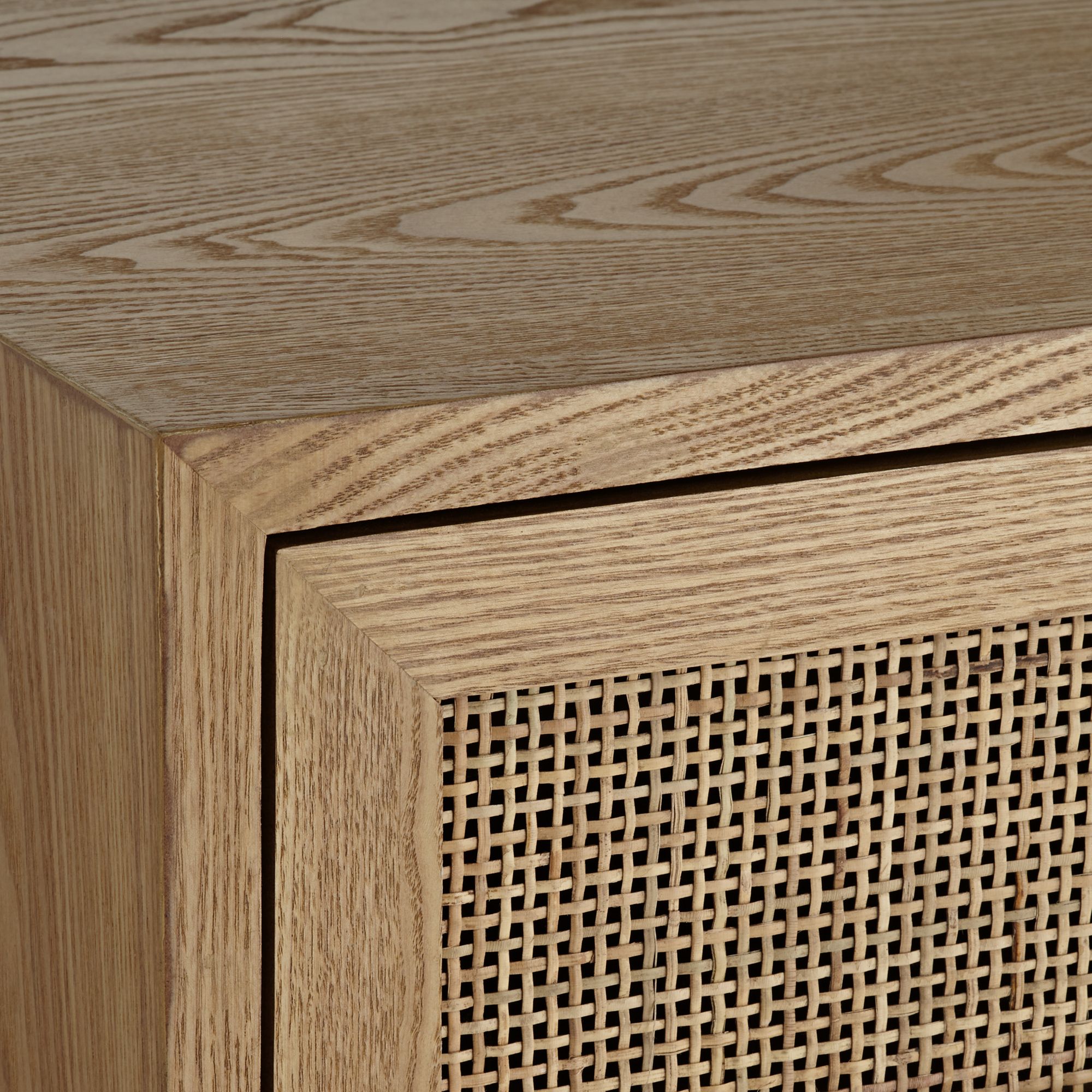 Image 2 Delano 21 3/4" Wide Natural Wood 2-Drawer Cabinets Set of 2 more views