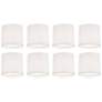 Delany 6.5" Wide Light Cream Shade