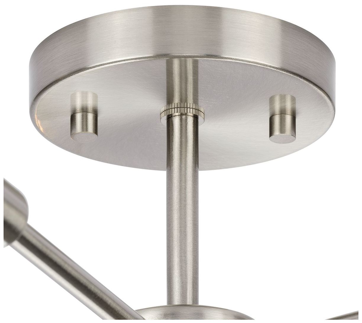 Image 6 Delayne Collection Five-Light Semi-Flush Mount Light more views
