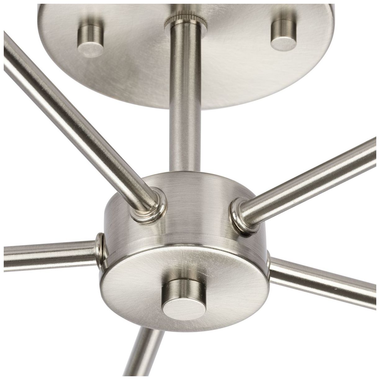 Image 7 Delayne Collection Five-Light Semi-Flush Mount Light more views