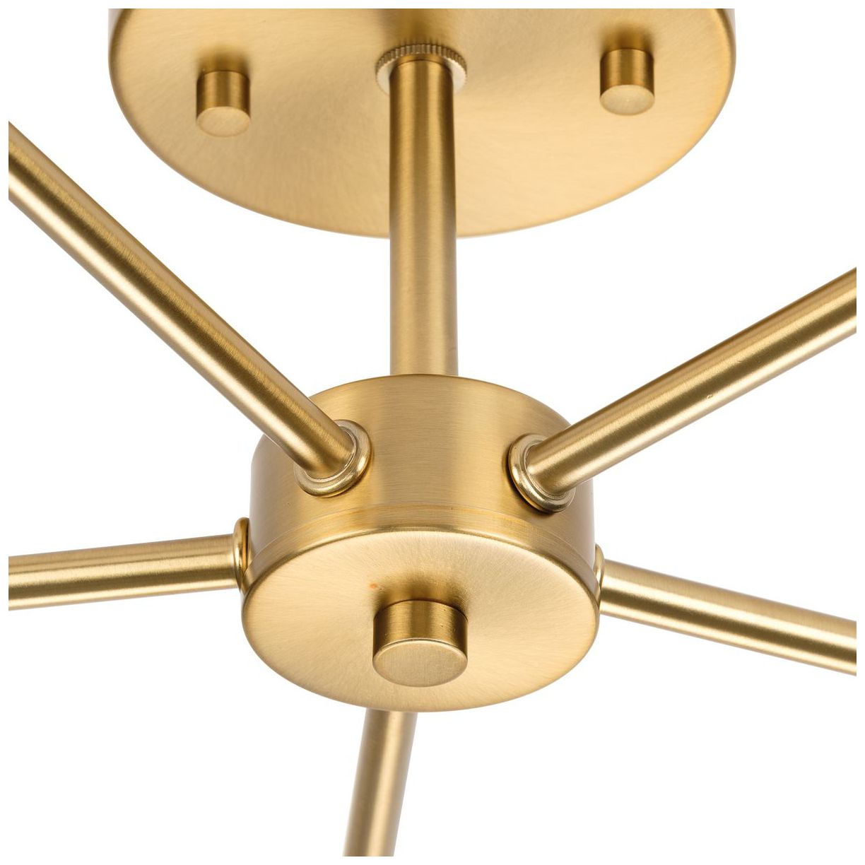 Delayne Collection Five-Light Semi-Flush Mount Light
