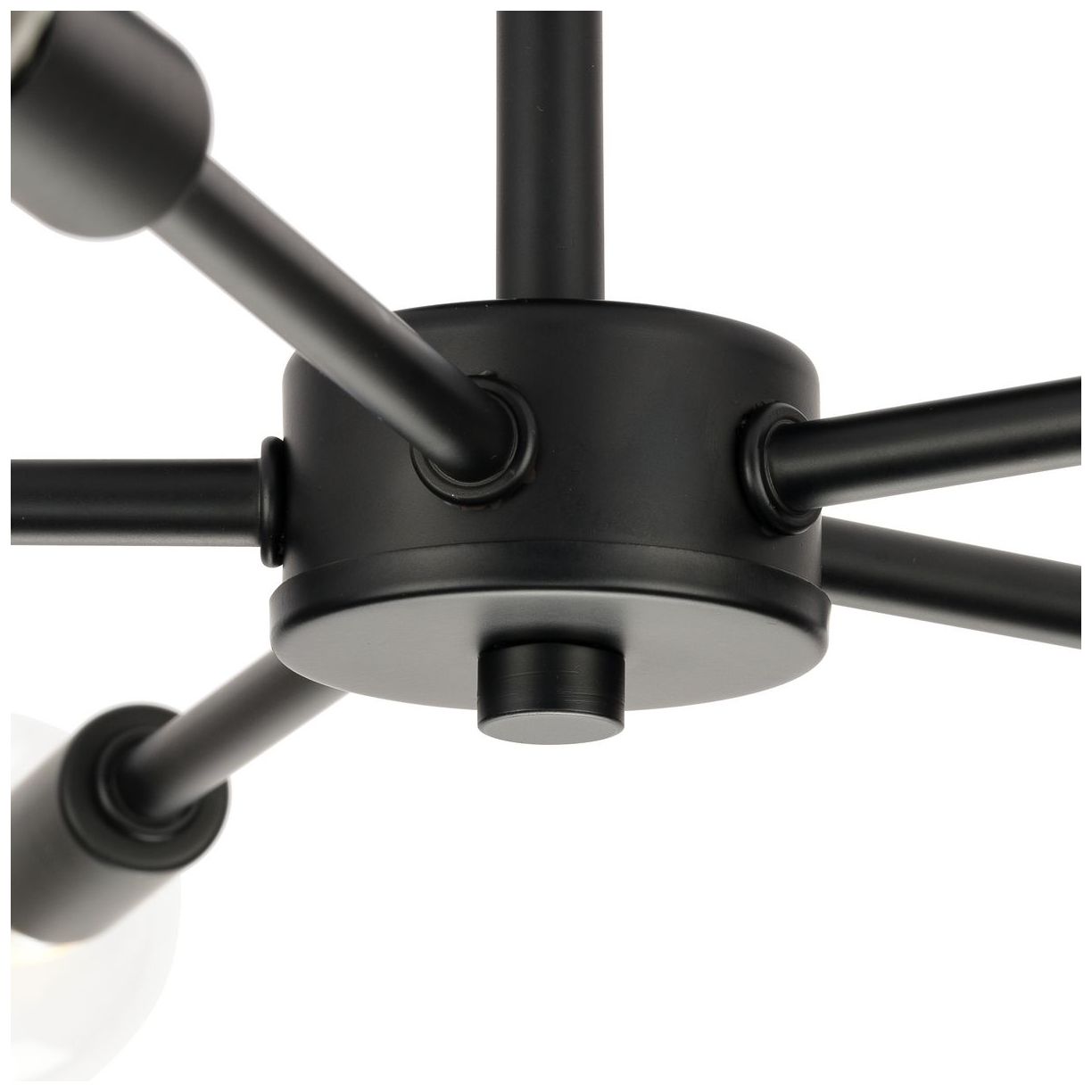 Delayne Collection Five-Light Semi-Flush Mount Light