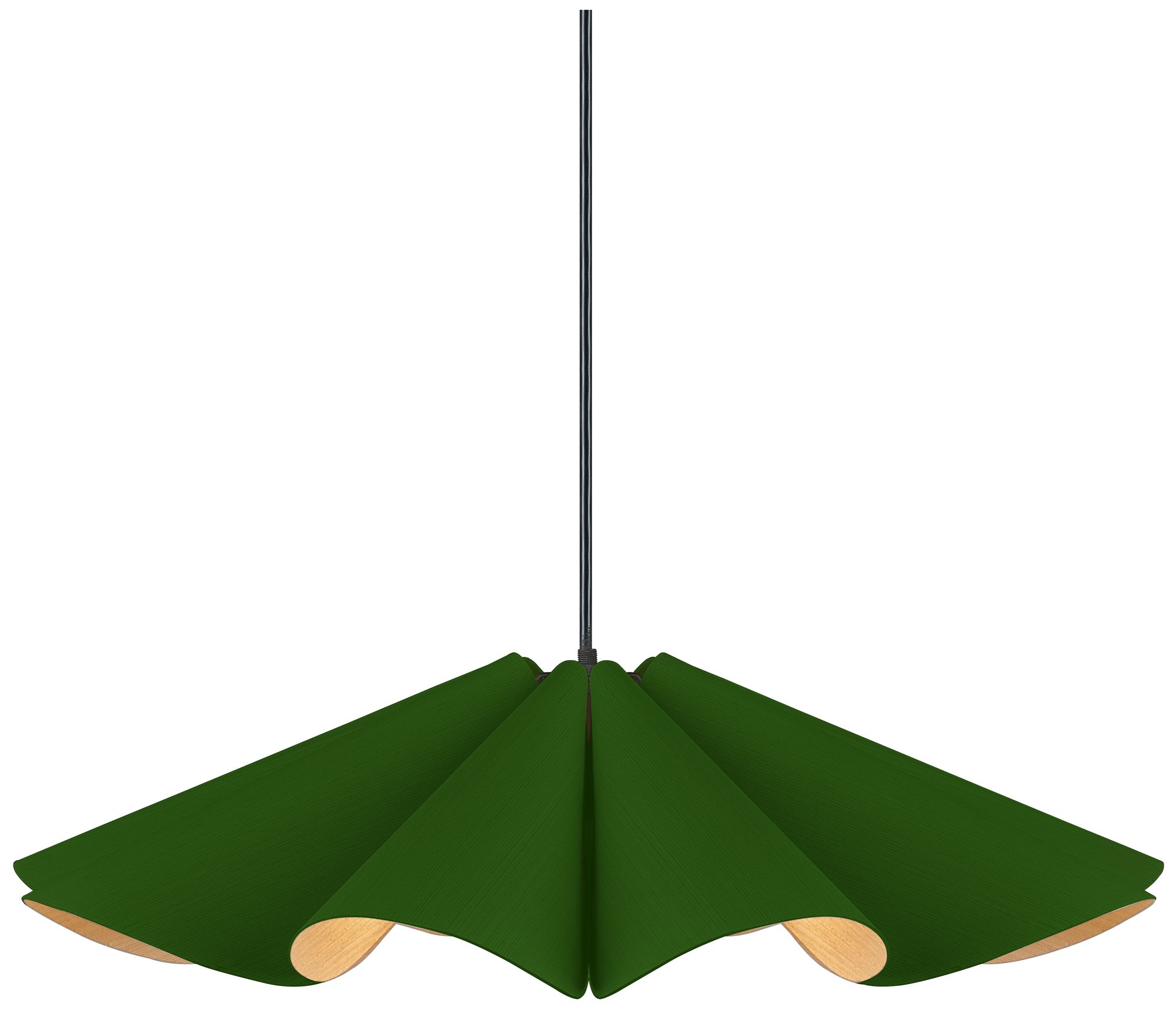 Delfina 23.6" Wide Green Pendant