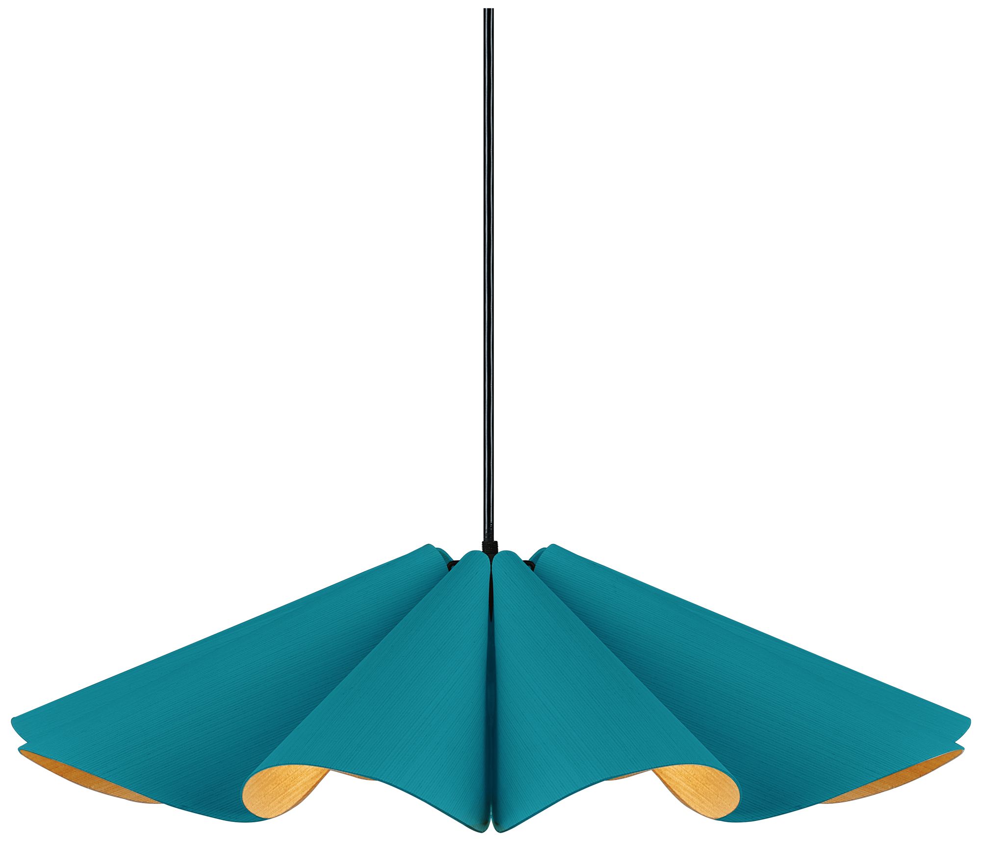 Delfina 23.6" Wide Light Petrol Pendant
