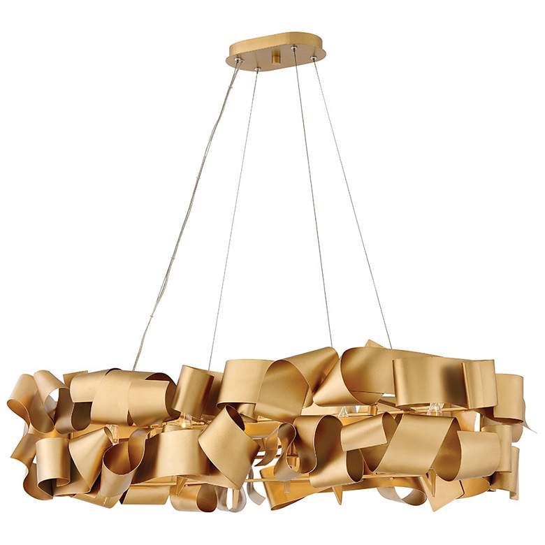 Image 1 Delfina 40 inch Wide Gold Chandelier by Hinkley Lighting