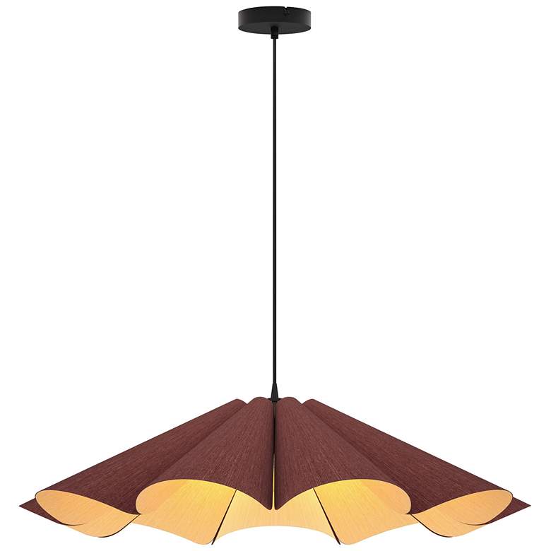 Image 1 Delfina WEP Collection 5.9" Violet Pendant