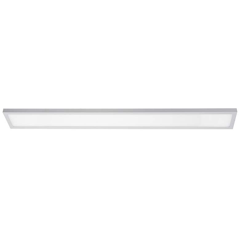 Image 1 Delgado 48" Wide 120V White LED Linear Flush Mount