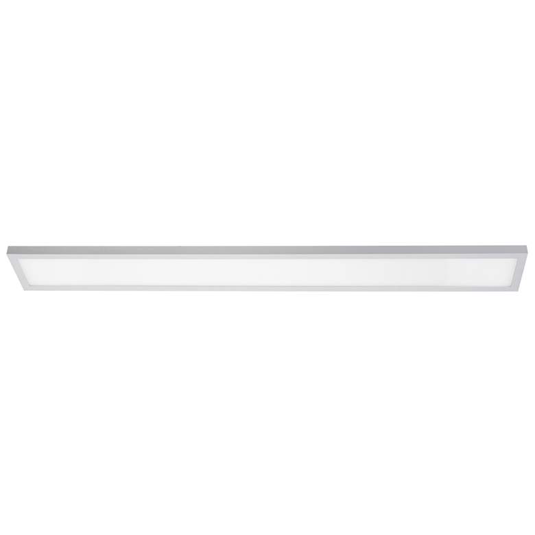 Image 1 Delgado 48" Wide 277V White LED Linear Flush Mount