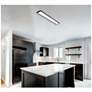 4_Delgado 48" Wide Black LED Ceiling Light more views