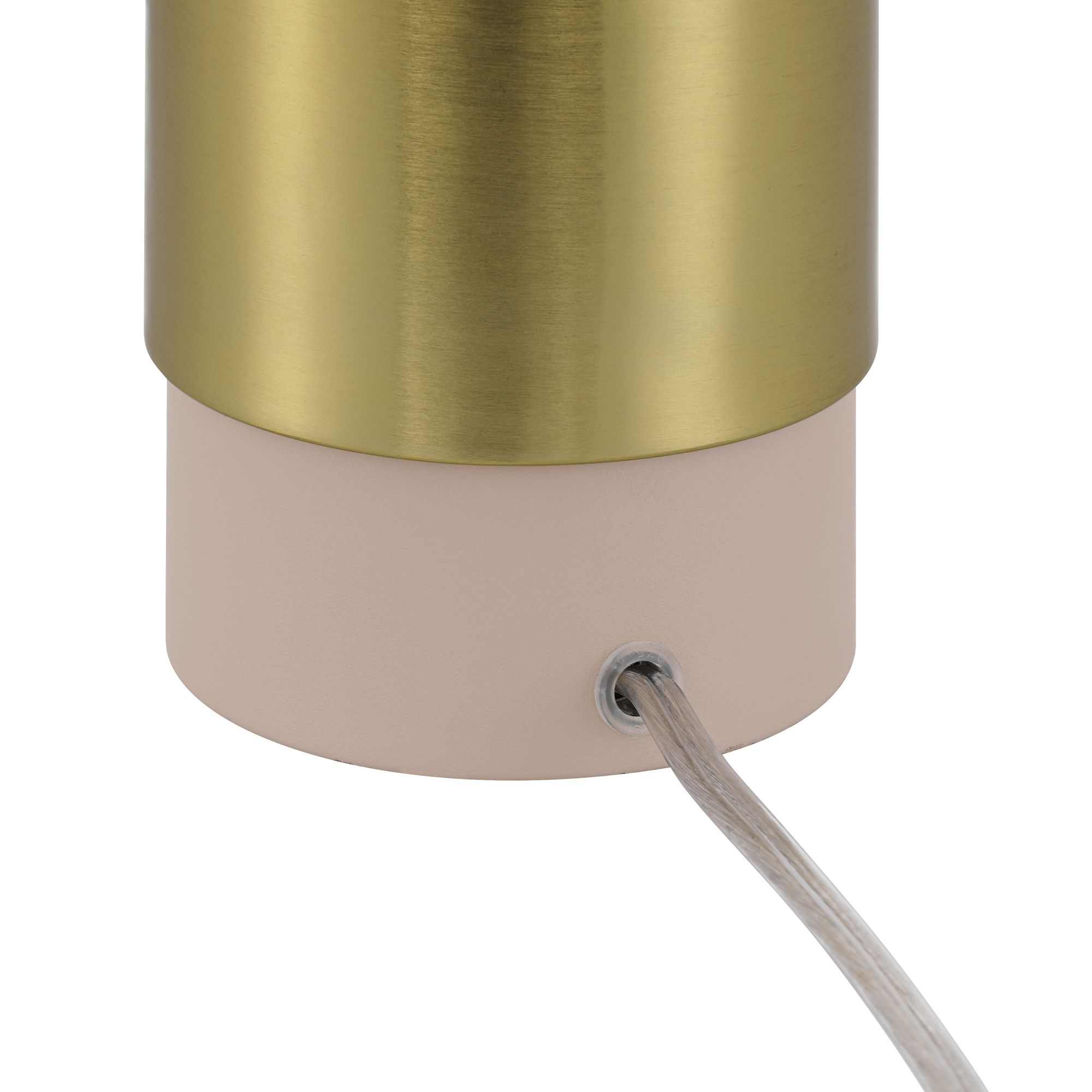 Image 7 Delia 16" High Antique Brass Mushroom Accent Table Lamp Set of 2 more views