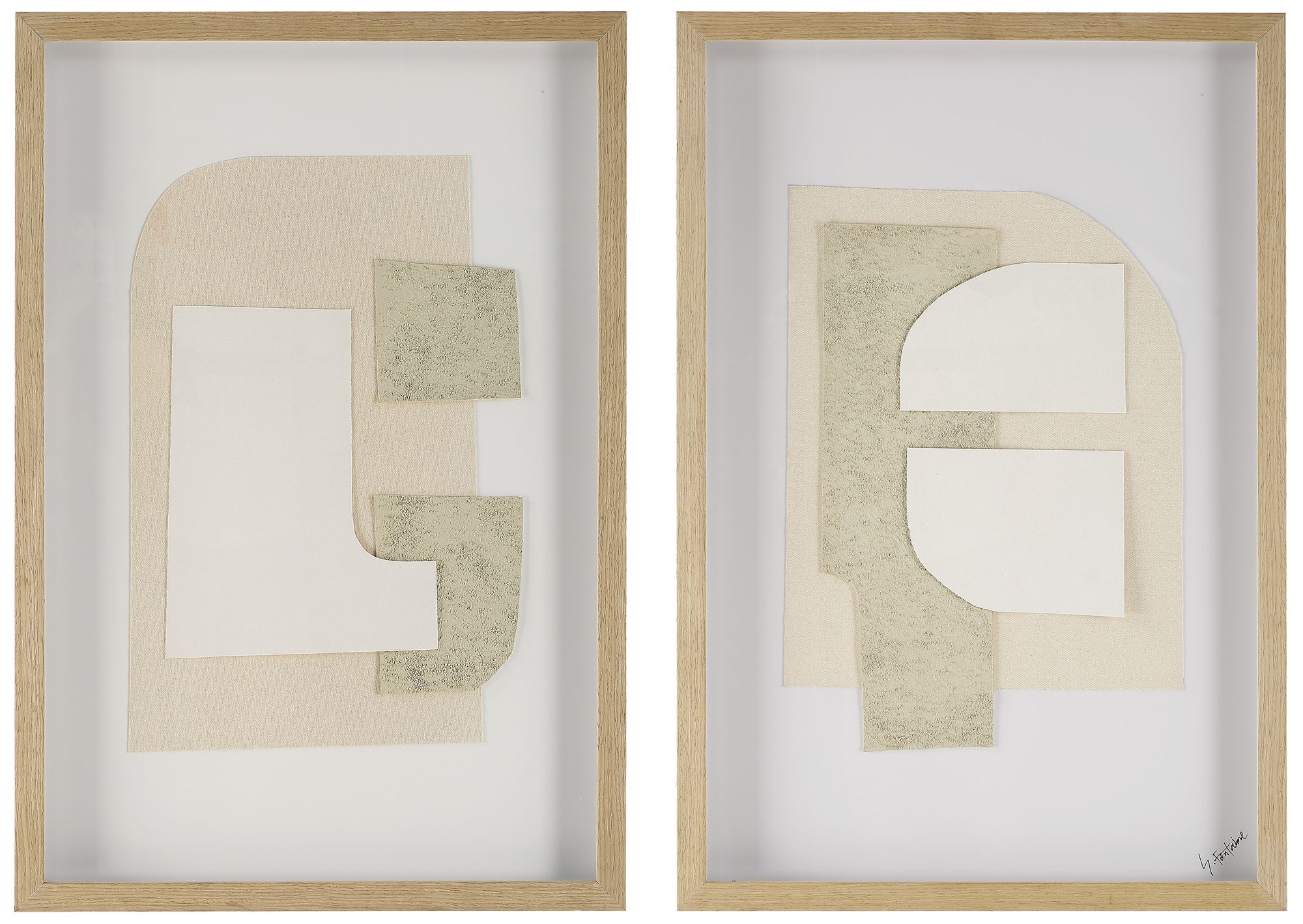 Image 2 Delias 20.0" Wide Wall Decor, Printed Artwork (2 Piece Set)