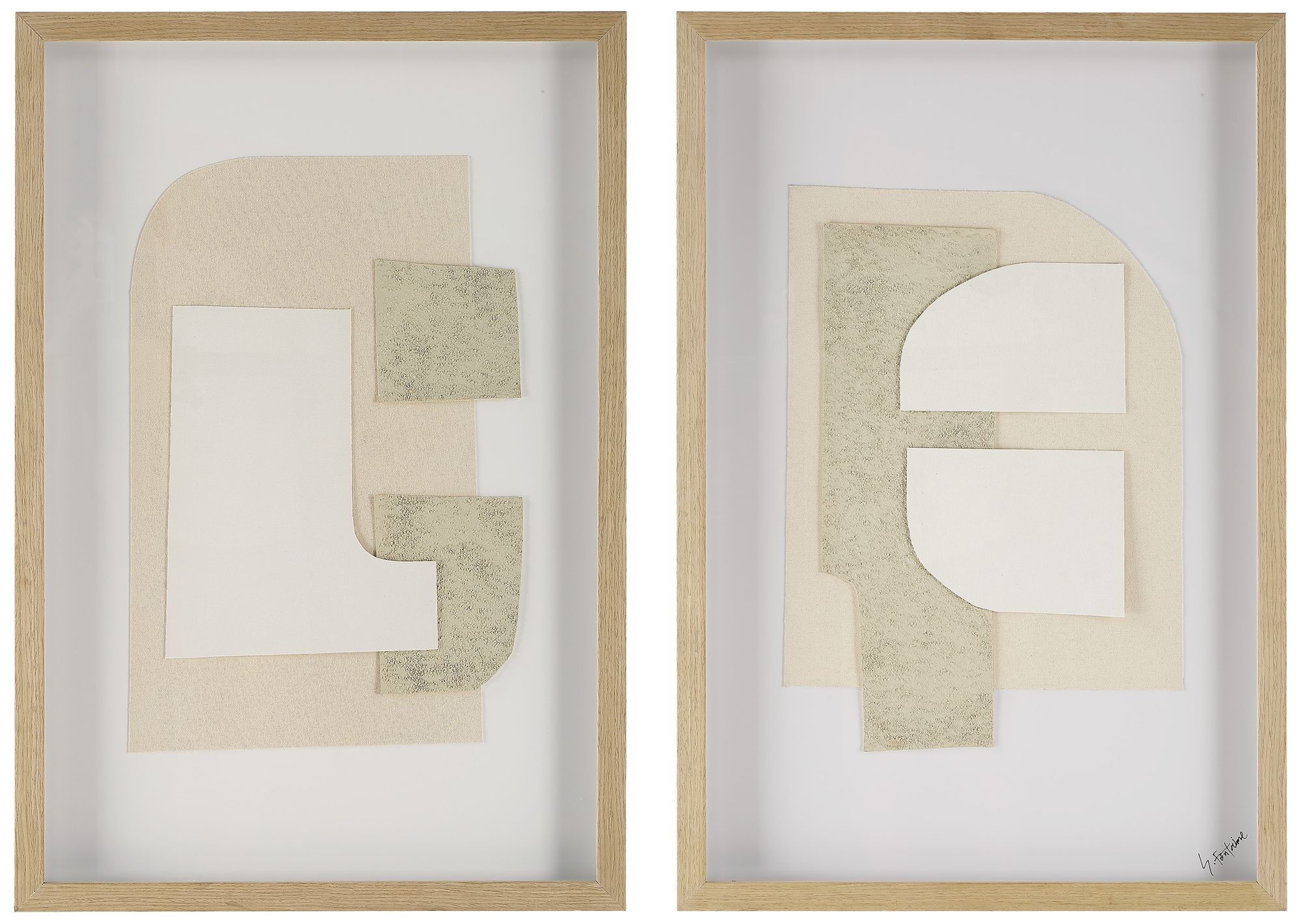 Image 3 Delias 20.0" Wide Wall Decor, Printed Artwork (2 Piece Set) more views