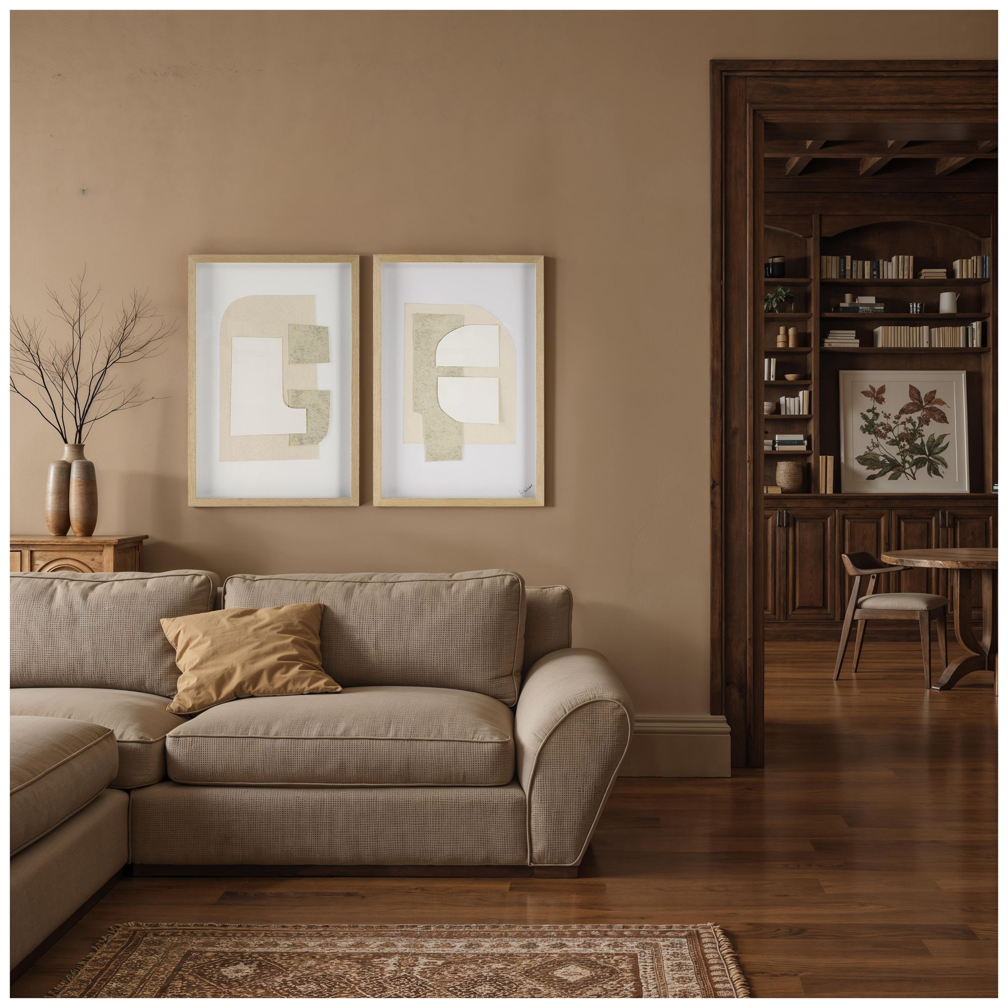 Image 4 Delias 20.0" Wide Wall Decor, Printed Artwork (2 Piece Set) more views