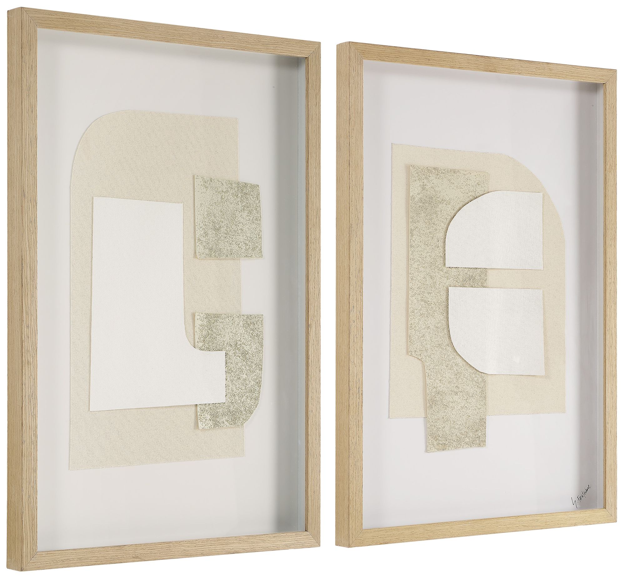 Delias 20.0" Wide Wall Decor, Printed Artwork (2 Piece Set)