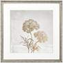 1_Delicate Beauty I 35" Square Giclee Framed Wall Art