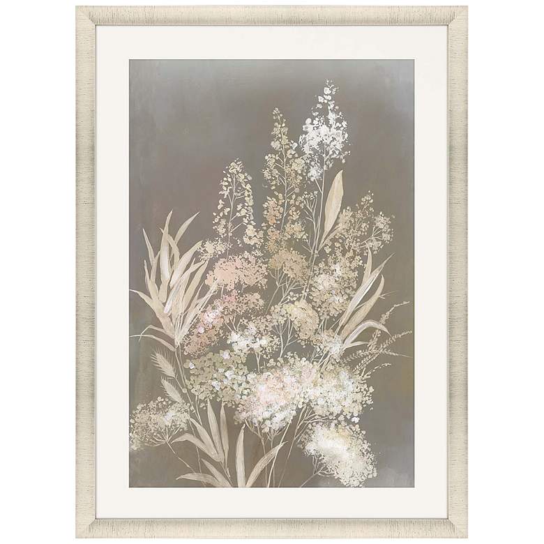 Image 1 Delicate Bunch I 45" High Rectangular Giclee Framed Wall Art