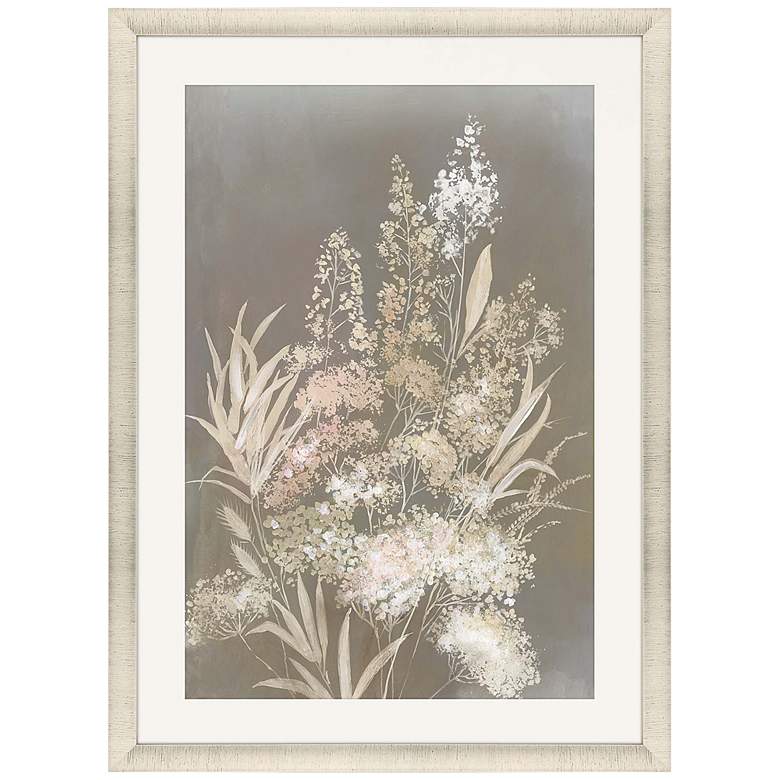 Image 1 Delicate Bunch I 45 inch High Rectangular Giclee Framed Wall Art