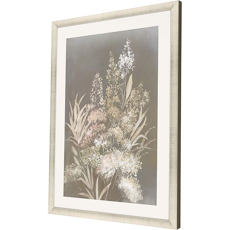 Image 3 Delicate Bunch I 45" High Rectangular Giclee Framed Wall Art more views