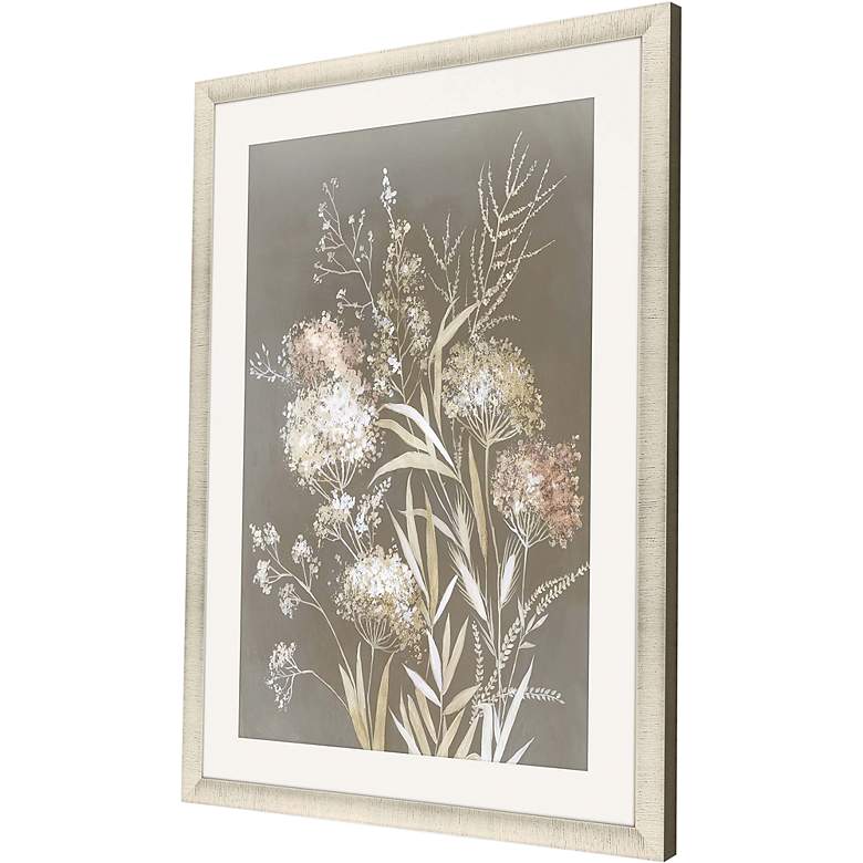 Image 3 Delicate Bunch II 45"H Rectangular Giclee Framed Wall Art more views