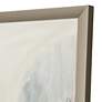 Delicate Gray 39" High 2-Piece Giclee Framed Wall Art Set
