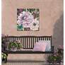 3_Delicate Ladies 24" Square Outdoor Canvas Wall Art more views