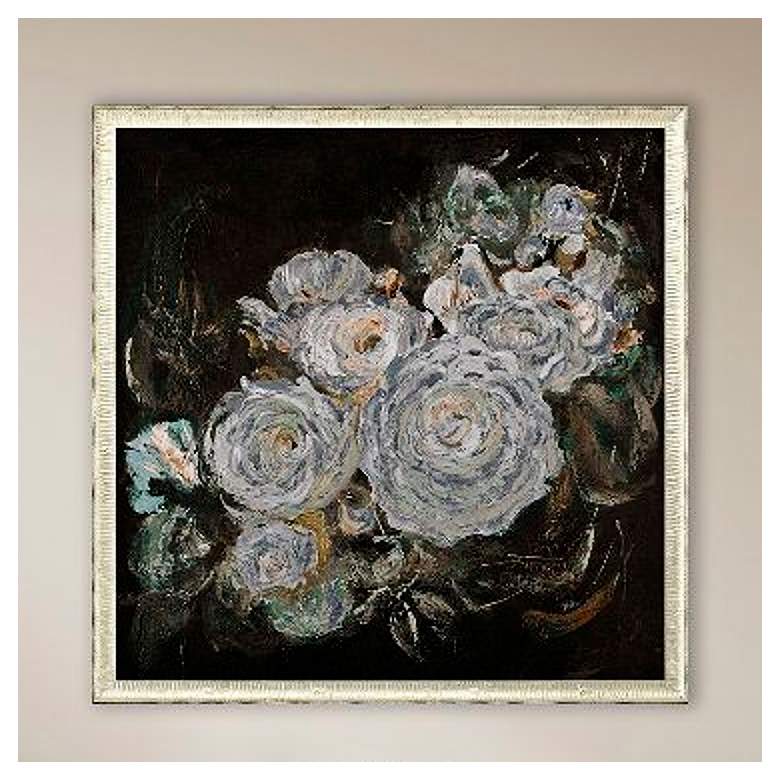 Image 2 Delicate Romance 39"W x 39"H Framed Art