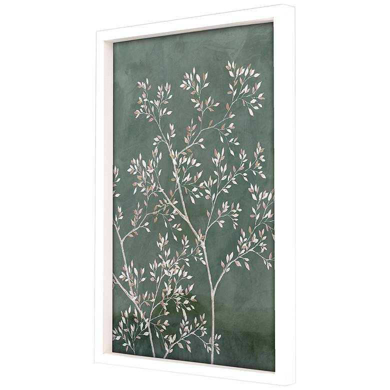 Image 3 Delicate Tree II 38 inch High Shadow Box Giclee Framed Wall Art more views