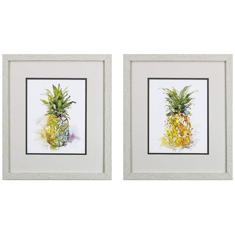 Image 1 Delicious Ripe 14"W x 16"H Framed Art Set of 2