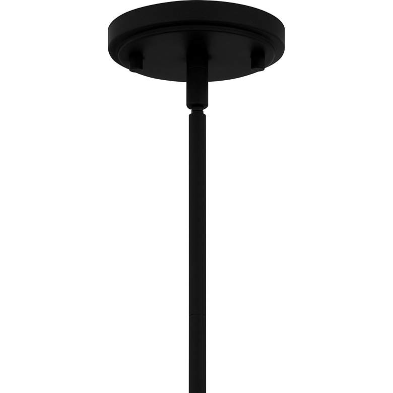Image 6 Delilah 1-Light Matte Black Pendant Light more views