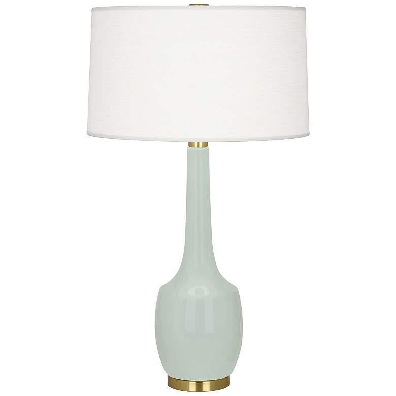 Image 1 Delilah 34.31" High Celadon Table Lamp
