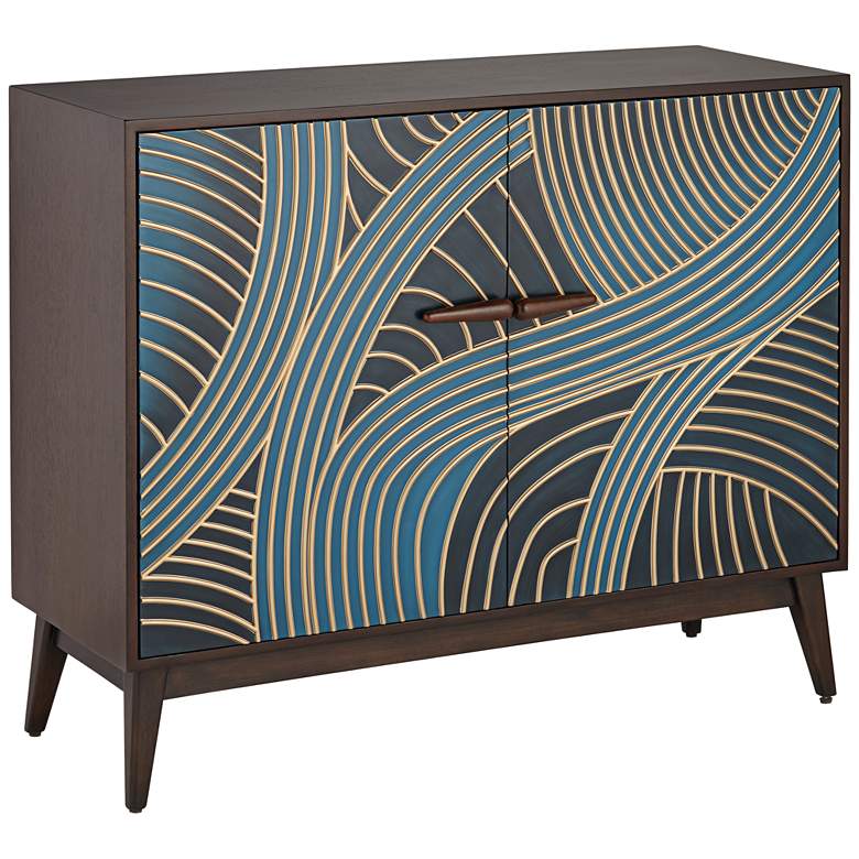 Image 3 Delilah 43 1/4" Wide Multicolor 2-Door Accent Chest
