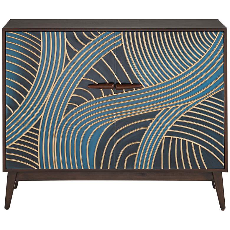 Image 7 Delilah 43 1/4" Wide Multicolor 2-Door Accent Chest more views